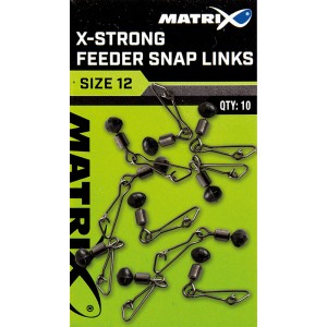 Matrix X-Strong Feeder Bead Snap Links 10buc/plic Nr 10