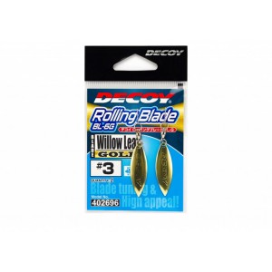 Paleta cu vartej Decoy BL-65 Willow Leaf Gold Nr 2