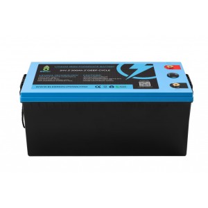 Baterie Elker LiFePO4 Lithium Battery 24v 200Ah Cu BMS Si LCD Indicator