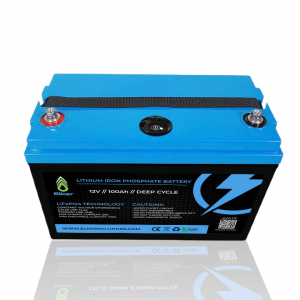 Baterie Elker LiFePO4 Lithium Battery 12v 100Ah Cu Bluetooth Si BMS