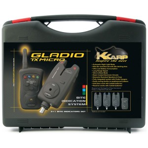 Set 3 avertizori K-Karp Gladio Tx Micro cu statie