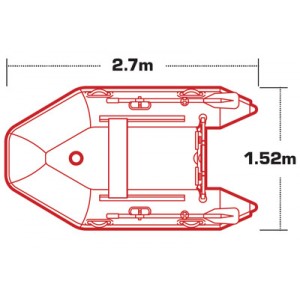 Barca Gonflabila JRC Extreme TX 270 Air Deck