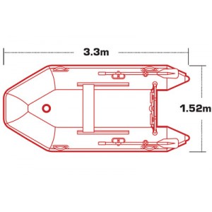 Barca Gonflabila JRC Extreme TX 330 Air Deck