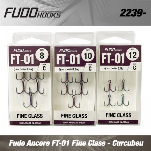 Ancore Fudo FT-01C Fine Class Curcubeu 4buc/plic Nr 12