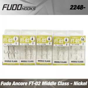 Ancore Fudo FT-02T Middle Class Nickel 6buc/plic Nr 2