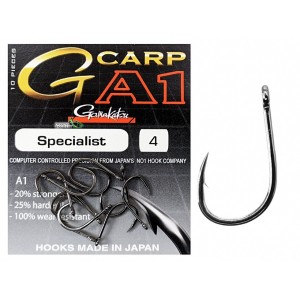 Carlig Gamakastu Forjat A1 G-Carp Specialist BL Nr 12 10buc/plic