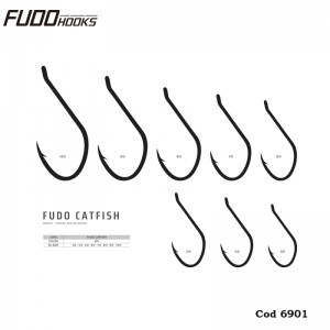 Carlige Fudo Catfish Cats BN Nr 7/0 4buc/plic