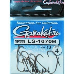 Carlige Gamakatsu LS-1070B Bronze 13buc/plic Nr 8