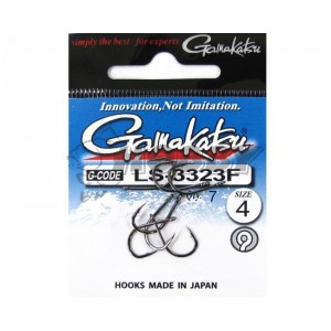 Carlige Gamakatsu LS-3323F Black 13buc/plic Nr 10