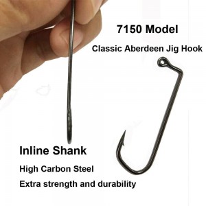 Carlige Jig VMC 7150 Black Nickel 100buc/plic 2/0