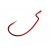Carlige Offset Decoy Worm 17 Blood Red Nr 4/0