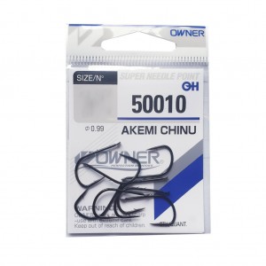 Carlige Owner 50010 Akemi Chinu Nr.2 10buc/plic