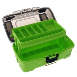 Valigeta Plano One-Tray Tackle Box Bright Green