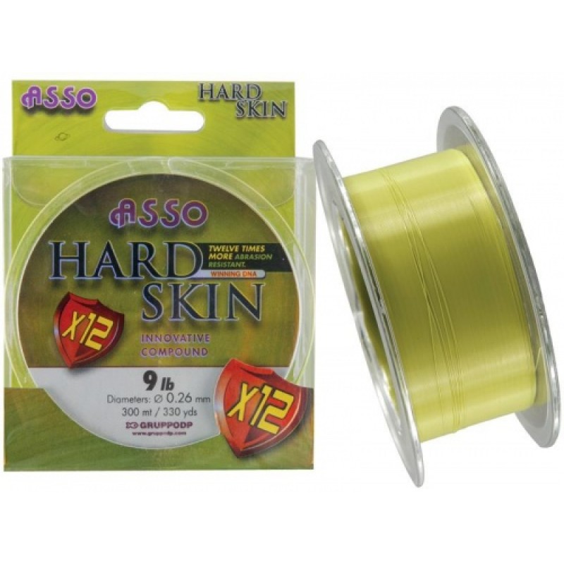 Fir ASSO Hard Skin Siliconed Green 020mm 300m