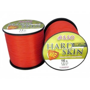 Fir Monofilament Asso Hard Skin Solid Red 0.28mm 1640m