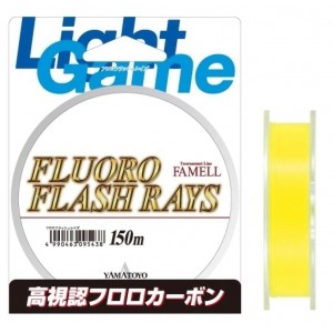 Fir Fluorocarbon Yamatoyo Fluoro Flash Rays Yellow 150m 0.13mm 0.9kg