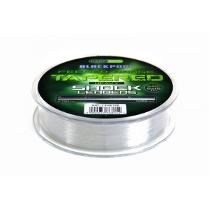 Fir Inaintas Conic Carp Pro Blackpool Tapered Heavy Shock Leaders Clear 5x15m 0.18mm-0.25mm