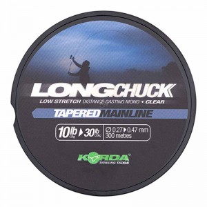 Fir Monofilament Korda LongChuck Tapered Mainline 300m 0,30- 0,47mm 12-30lbs