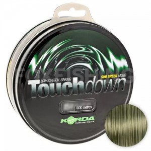 Fir Monofilament Korda Touchdown Green 1000m 0.30mm 10lbs