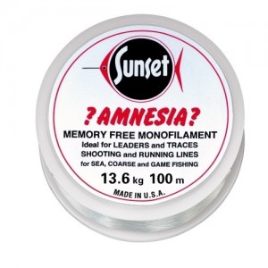 Fir Monofilament Sunset Amnesia Memory Free 100m  20lbs 9.10kg