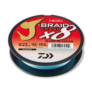 Fir Textil Daiwa J-Braid Grand X8 135m 0.18mm 12.5kg