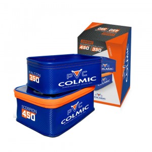 Set Borseta si Bac Nada PVC Colmic Scorpion 350 + Falcon 250