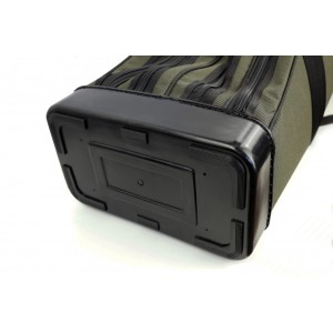 Husa Semirigida Sportex Super Safe Carp 3 Compartimente Olive 218cm
