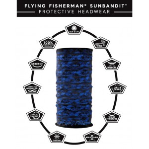 Bandana Flying Fisherman Misty Logo SunBandit