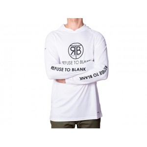 Bluza RTB UV Long Sleeve Hoodie UPF 50+ Bright White XXL