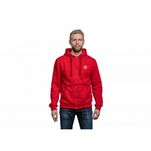 Hanorac Rapala Red Zipper Hoodie XL