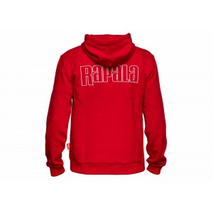 Hanorac Rapala Red Zipper Hoodie XL