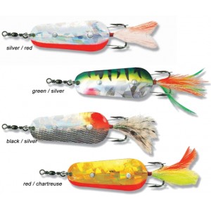 Lingura Oscilanta  Zebco Weedy Red Chartreuse 16g 7cm