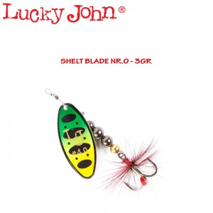 Rotativa Lucky John Shelt Blade Nr0 3g 003