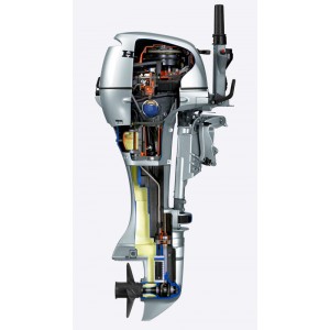  Motor Honda BF8DK2 SHU Cizma Scurta
