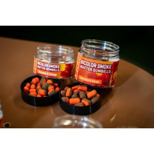 Benzár Mix Bicolor Smoke Wafter Dumbells 12 x 8mm Chocolate-Orange