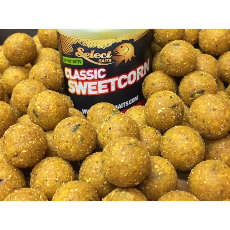 Select Baits Boilies Classic Sweetcorn 20mm 800g