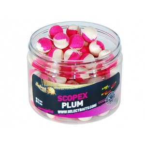 Select Baits Pop-up Two-Tone Scopex-Plum 15mm