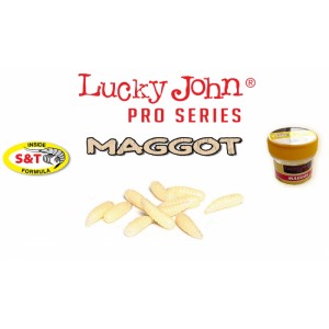 Lucky John Maggot 1.2cm White Glow