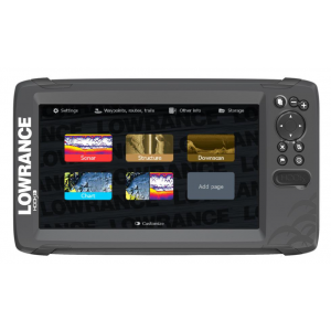 Sonar Lowrance Hook2 9 SplitShot GPS MAPS