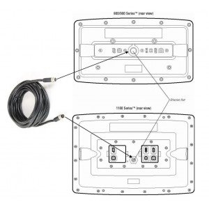 Cablu Adaptor Ethernet Humminbird AS ECX 30E 8 Pini 9.00m