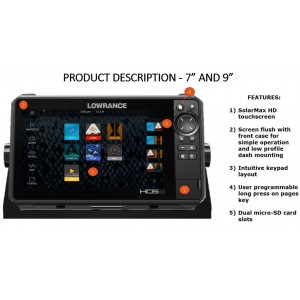 Sonar Lowrance HDS-12 LIVE Active Imaging 3-in-1
