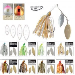 Spinnerbait Colmic Quake, 5/8oz, 17.5g, Silver