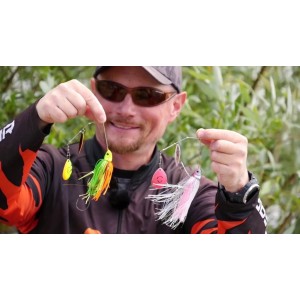 Spinnerbait Savage Gear Da Bush 21g Fluo Orange