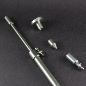 Suport Telescopic Inox Extra Carp Bank Stick cu Adaptor de Ponton 3 in 1 30-50cm