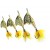 Lingurita Rotativa Mepps Thunder Bug Fly Yellow nr.00, 1.5g