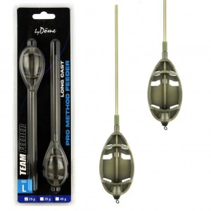 Method Feeder Team Feeder by Dome Long Cast Pro 2buc/pachet 55g