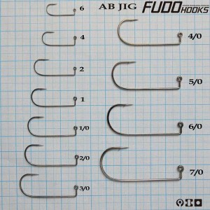 Jiguri Fudo Nr 7/0 18g  5buc/plic