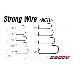 Carlige Jig Decoy Pro Pack Jig11 Strong Wire Nr 3/0 35buc/plic