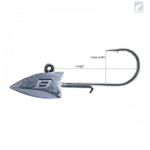 Microjig BKK Silent Chaser Prisma Darting LRF 5buc/plic  Nr 4 2.5g