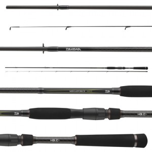 Lanseta Daiwa Megaforce Sensi Tip 2.00m 0.5-6g 2seg